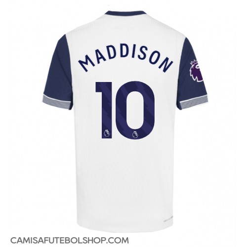 Camisa de time de futebol Tottenham Hotspur James Maddison #10 Replicas 1º Equipamento 2024-25 Manga Curta